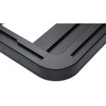 Black 1500x1425 Customized Roof Racks Luggage Carrier for Pickup Trucks Steel