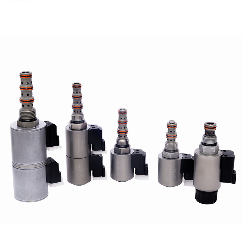 Customized Cartridge Solenoid Valve 4 Way 3 Position Hydraulic Valve