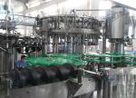 3 in 1 Glass Bottle Beer Washing Filling Sealing Machine , Bottle Beer Filling