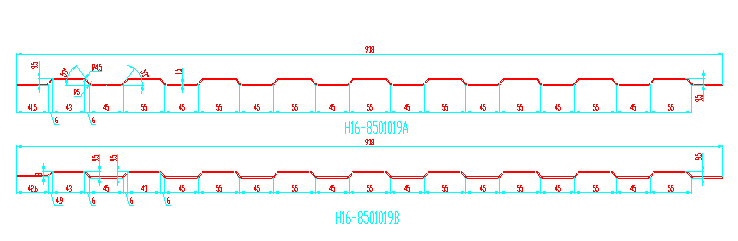Automotive Profile Roll Forming Machine For Carriage Corrugated Sheets