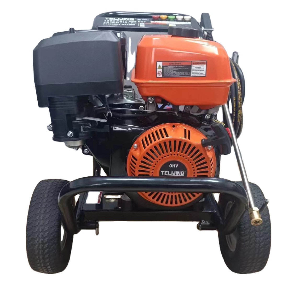 Triplex Pump 4200psi/289bar 4 Stroke Gasoline High Pressure Car Washer at Competitive