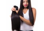 Natural Black Malaysian Hair Extensions 10-30 Inch Malaysian Natural Straight
