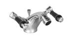 Chrome Finish Bristan Bidet Taps Monobloc With Double Handle T8153