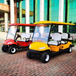 Quality 6 Seater Golf Cart Low Speed Vehicle 4 Wheel Drive Push Electric Street Legal wholesale