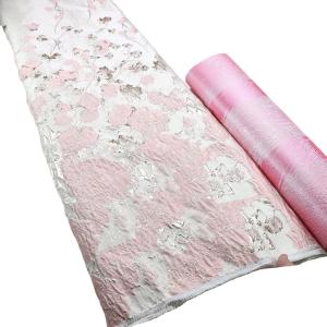 Quality supoo good quality heavy brocade fabric Hot selling lady dress brocade jacquard fabric for party dress wholesale