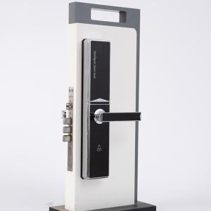 China Zinc Alloy Electronic Door Lock Smart Door Lock With Fingerprint Corrosion Resistance on sale