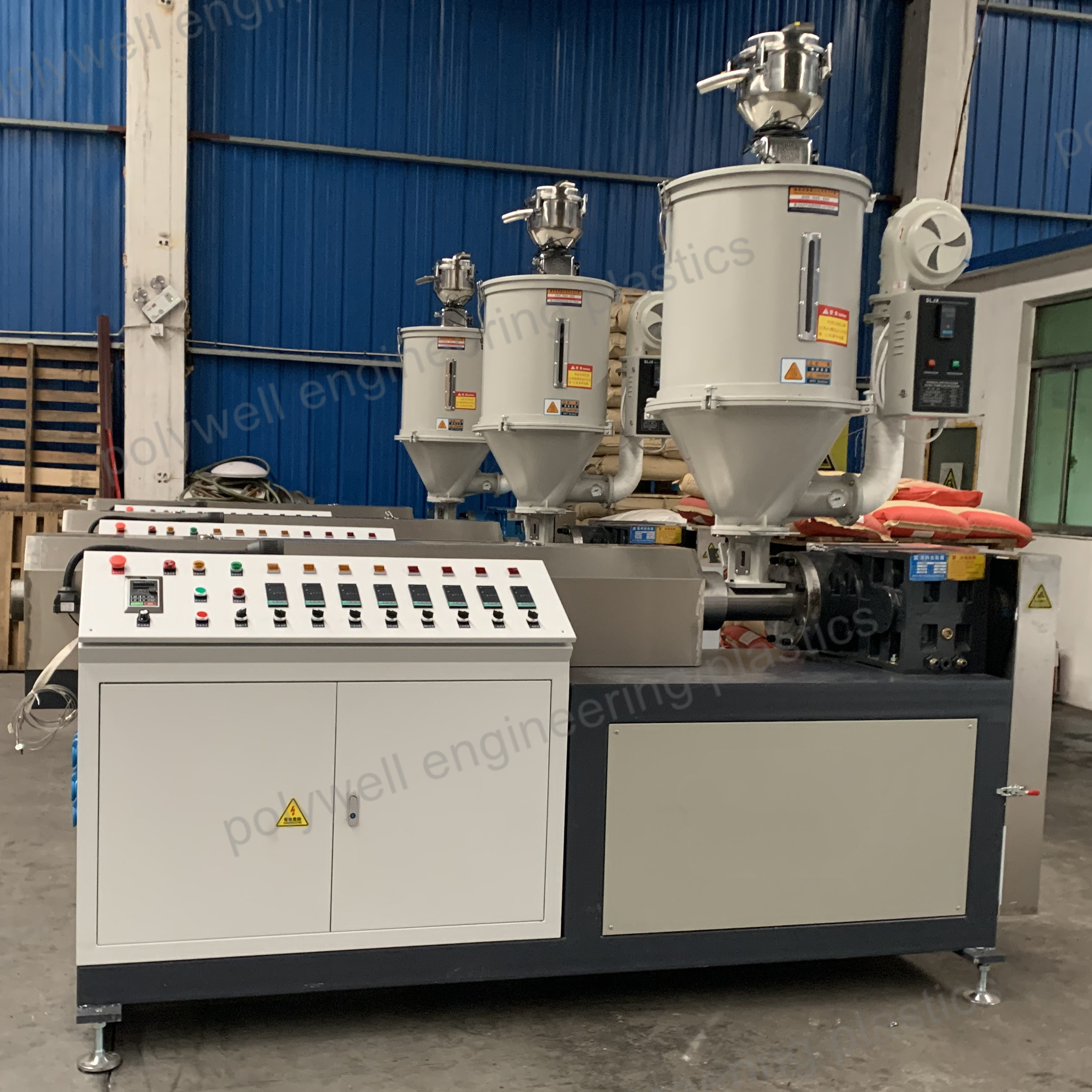 12 Month Warranty Single Screw Extruder Polyamide Extrusion Machine