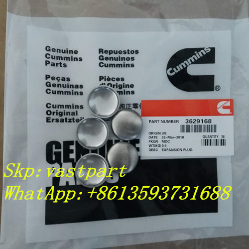 Hot sell Cummins K50 Engine Expansion Plug 3629168 204476 Manifold 3628657 3628658