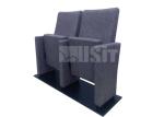 Elegant Oversized Plywood Surfaced Padded Church Chairs With Aluminum Structural