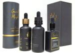 Frosted Serum Oil Amber Cosmetics Cream Glass Bottles And Jars 10 Ml Mini