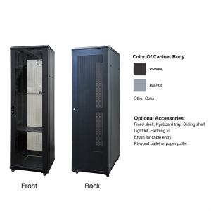 Quality 800x1000 Floor Standing Data Entry Network Rack Cabinet wholesale