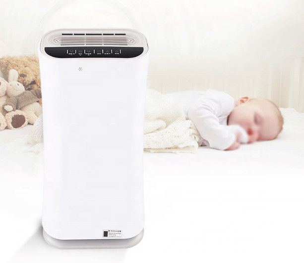 Hepa Filter Home Air Purifier, Quiet Air Cleaner with True HEPA Filter