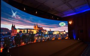 Quality P3.91 Indoor Flexible Curved Stage Video Screens Display 500x1000mm Full Color wholesale