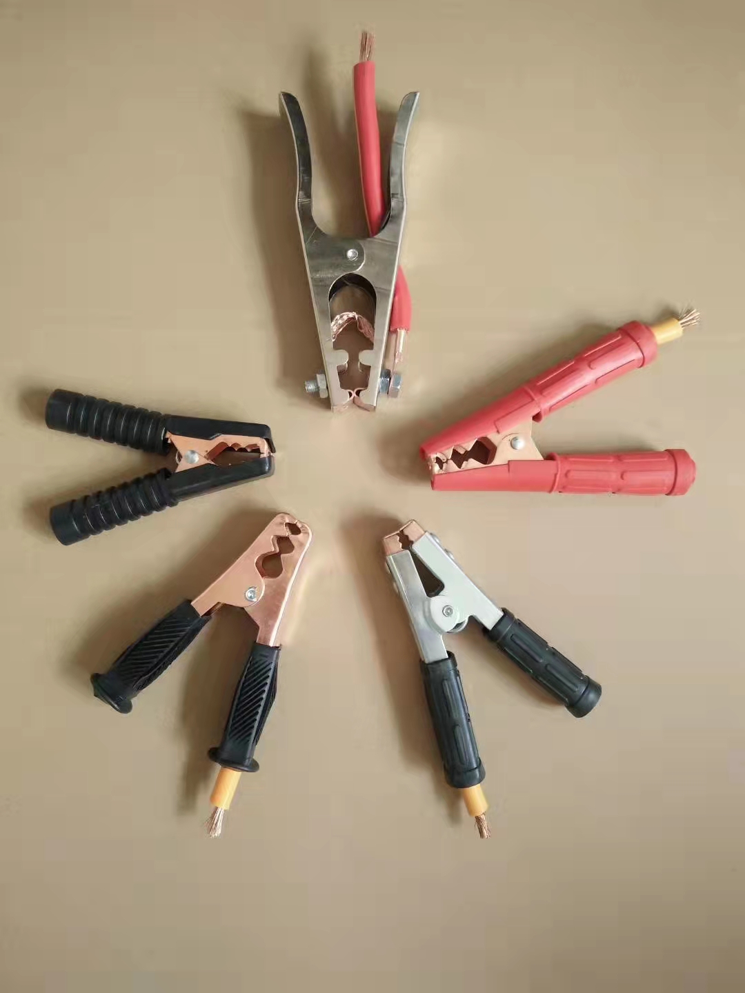 High Voltage Copper 30A Electrical Alligator Clip