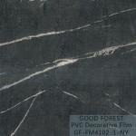 Wardrobes Marble PVC Film Grain With 0.25 - 0.60mm Thickness