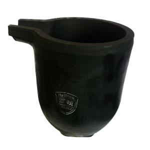 Quality 150Kg Capacity Copper Melting Crucible Vessel High Purity Corrosion Resistance wholesale