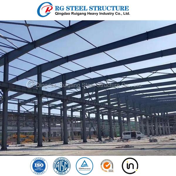 Prefabricated Large Span Steel Structure Buildings Prefab Metal Warehouse