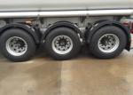 SINOTRUK Mn Steel 60 Cfm Oil Tank Semi Flatbed Trailers For Oil Fuel Transport