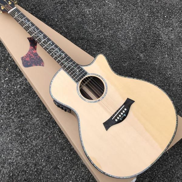 OEM CUSTOM 916n classic acoustic guitar, Guitarra acustica,Cutaway solid Spruce