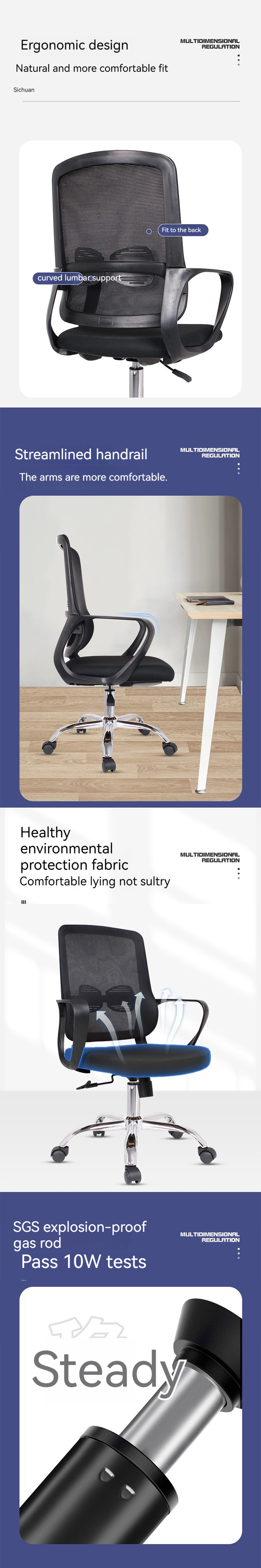 Customizable White Frame Gaming Chair with Wheels and Porosity Specificities