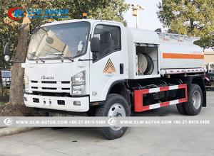 Quality ISUZU 4 Ton All Wheel Fuel Transportation Dispenser Refilling Tank Truck wholesale