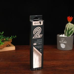 Quality Eyebrow Pencil Box Earphone Packaging Box USB Cable Gift Box with Stamp wholesale