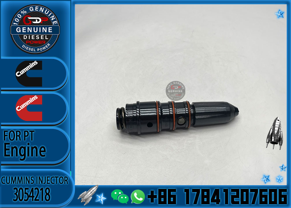 Construction Machinery Engine NT855 Nozzle Common Rail Injector 3054218 Diesel Fuel Injector Assembly for Cummins NT855