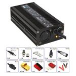 8A 24V 10A 12V E Bike Motorcycle Battery Charger E Scooter Black