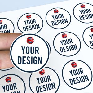 Quality PVC Adhesive Personalised Business Stickers Labels For Glass Bottles wholesale