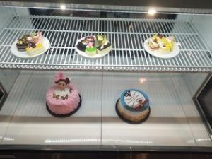Quality Curved Glass Refrigerated Deli Case Display Case 500L SS201 SS304 wholesale