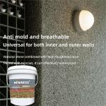 48 Hours Drying Time Stone Texture Effect Exterior House Paint EINECS No. 201