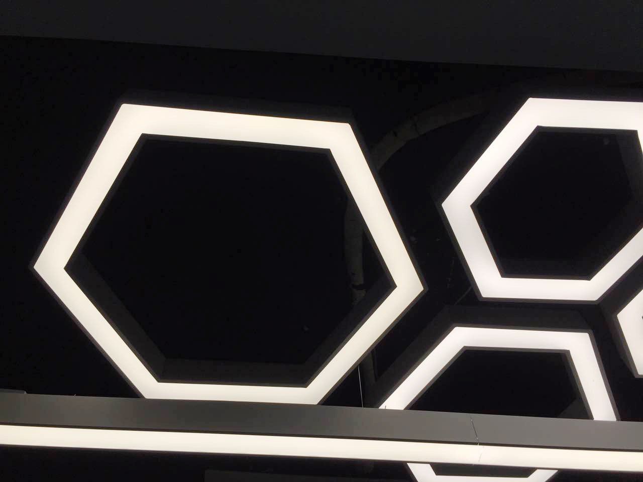 SMD5630 Hexagon Led Pendant Light HR600X75mm Hex Pendant Light