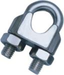 DR-Z0010 DIN741 Wire Rope Cable Clip Clamp Galvanized Stainless Rope Clamp