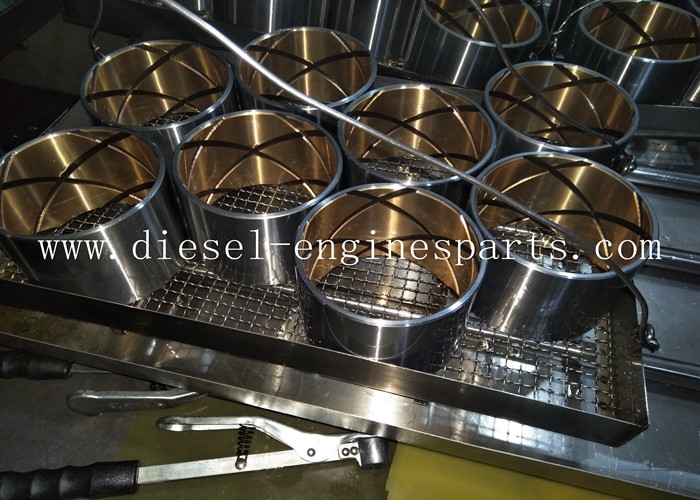 Hrc40-60 Connect Rod Bimetal Bushing Zinc Plating Surface Treatment
