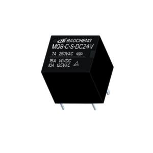 Quality 5 Pin SPDT Miniature PCB Relay 12V 15A 10A 7A MQ8-C-S-DC12V For Automotive Parts wholesale