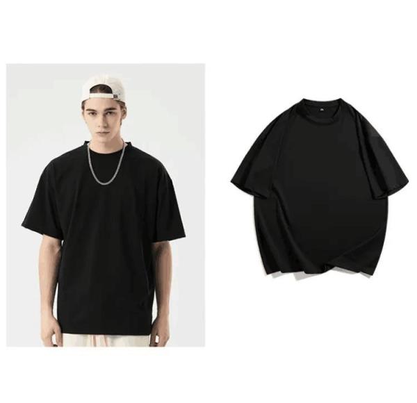 Oversize Cotton Blank Heavyweight Youth Uniform Oversize Streetwear Custom T