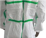 Breathable Disposable Protective Suit / Hospital Protective Clothing Skin
