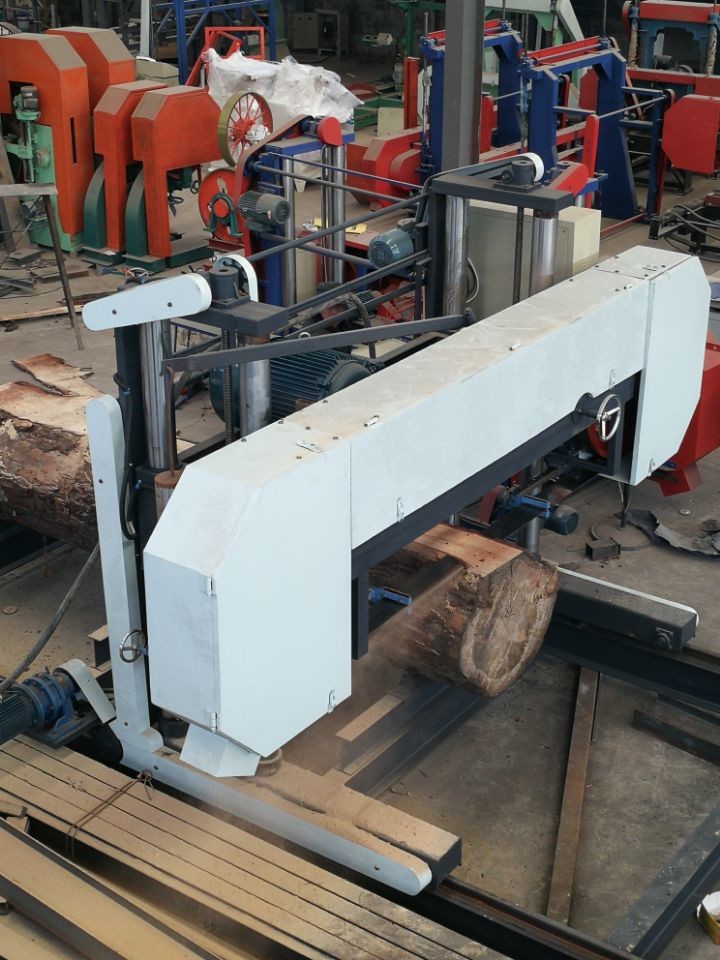Large Size Saw Mill, Wood Mill Heavy Duty Bandsaw, Log Sawing Horizontal Cutting Machine