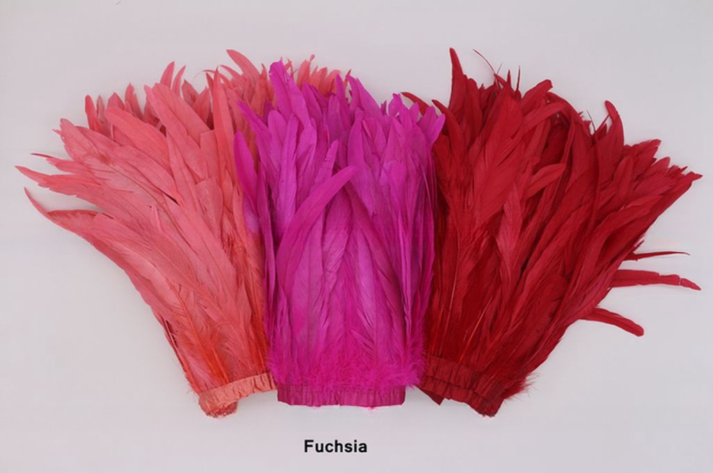 10-12 inch Rooster Coque Feather Fringe Trim for Quick Shipping DHL UPS FEDEX EMS TNT