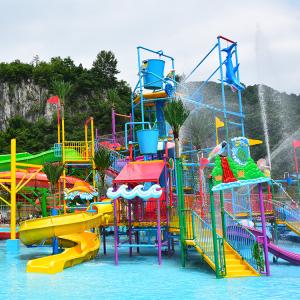 Quality Custom Theme Outdoor Water Playground For Water Spray Park Splash Pad wholesale