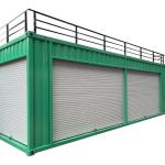 Courtyard Prefab Detachable Coffee Shop Restaurant Luxury Bar Led Flat Pack