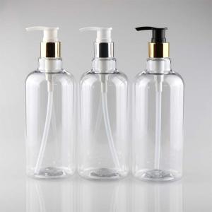 Quality Transparent Plastic Shampoo Vacuum Airless Cosmetic Bottles wholesale