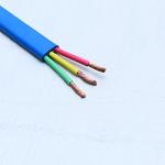 Screened Flexible Electrical Flat Cable Multi Core With XLPE Sheath Oil