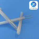FTTH Clear Fiber Optic Cable Protection Sleeve Double Steel Rod