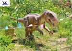 Handmade Eyes Blink Dinosaur Lawn Ornament , Life Size Model Dinosaurs