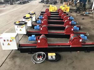 Quality 20T Pipe Weding Rotator Lead Screw Welding Turning Rolls For Oil Tank/Wind Tower Welding wholesale
