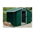 Mail Package Outdoor Metal Storage Shed 4x6ft 4x8Ft 0.6mm Thickness Galvanized