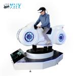 White Motor Bike Simulator Arcade Game Machine 9D VR Motorcycle Simulator