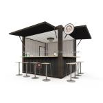 Modern Design Style 10 ft 20 ft Mobile Bar Prefabricated House Container Store