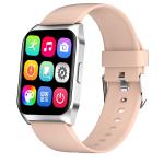 1.69 Inch IP67 Square Shape Smartwatch Health Information Sharing